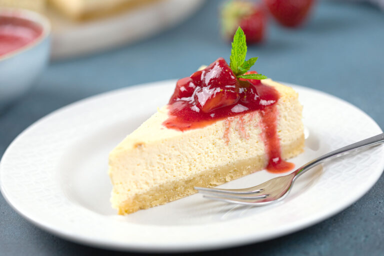 New York Cheesecake: Low Carb und Glutenfrei