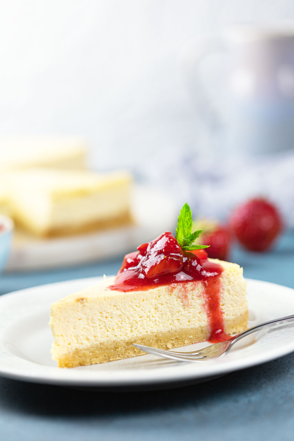 Probiere den weltbesten Low Carb New York Cheesecake!