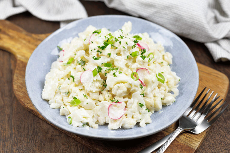 Low Carb Blumenkohlsalat