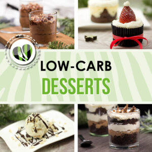 Die Low Carb Desserts sind optimale Nachspeisen für Weihnachten und die Adventszeit. Alle Leckereien sind Low Carb und glutenfrei.