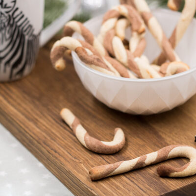 Die Zuckerstangen-Kekse sind lecker aber ohne Zucker und ohne Mehl!