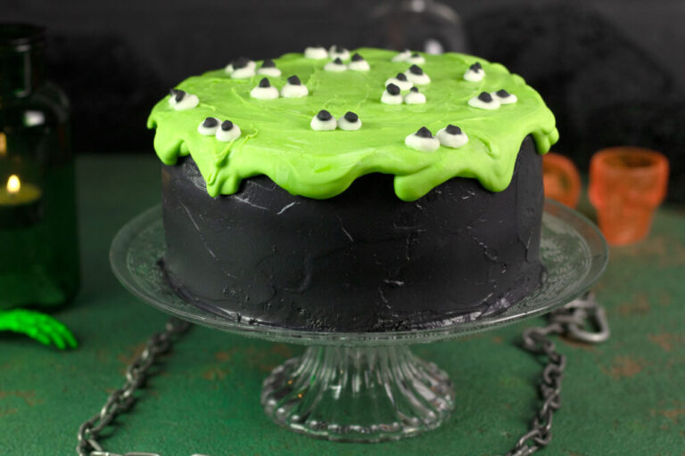 Die Slime-Torte ist Low Carb, glutenfrei und mega lecker!