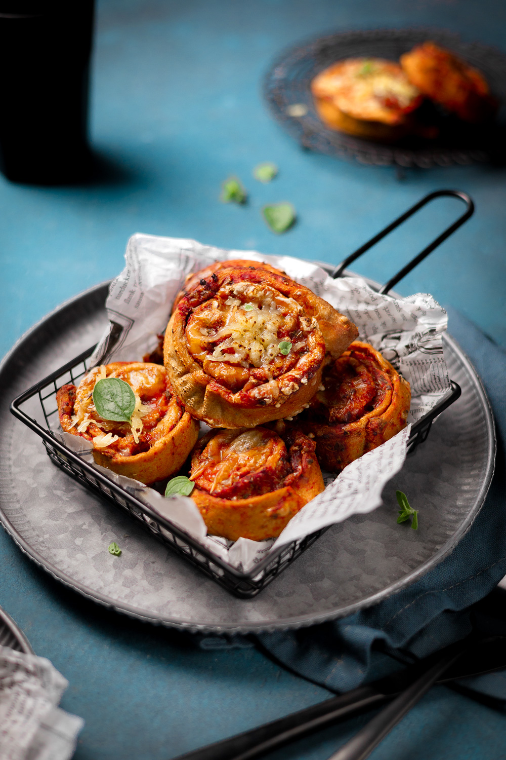 Low Carb &amp; Keto Pizzaschnecken für jeden Anlass