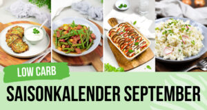 Low Carb Saisonkalender September