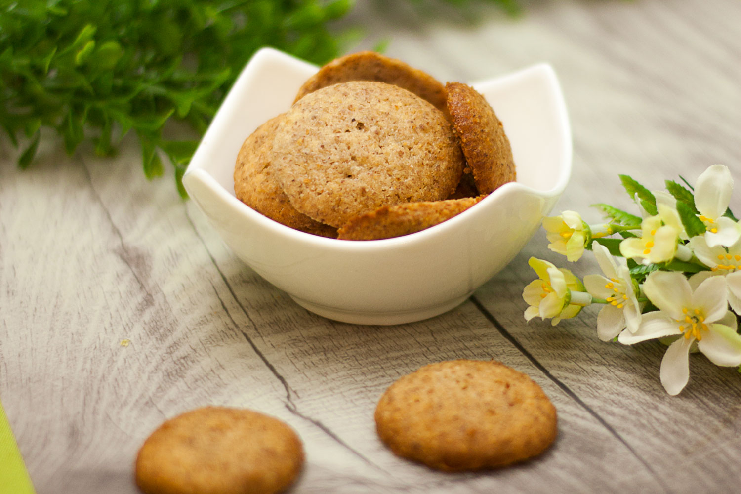 Low Carb Butter-Mandelkekse