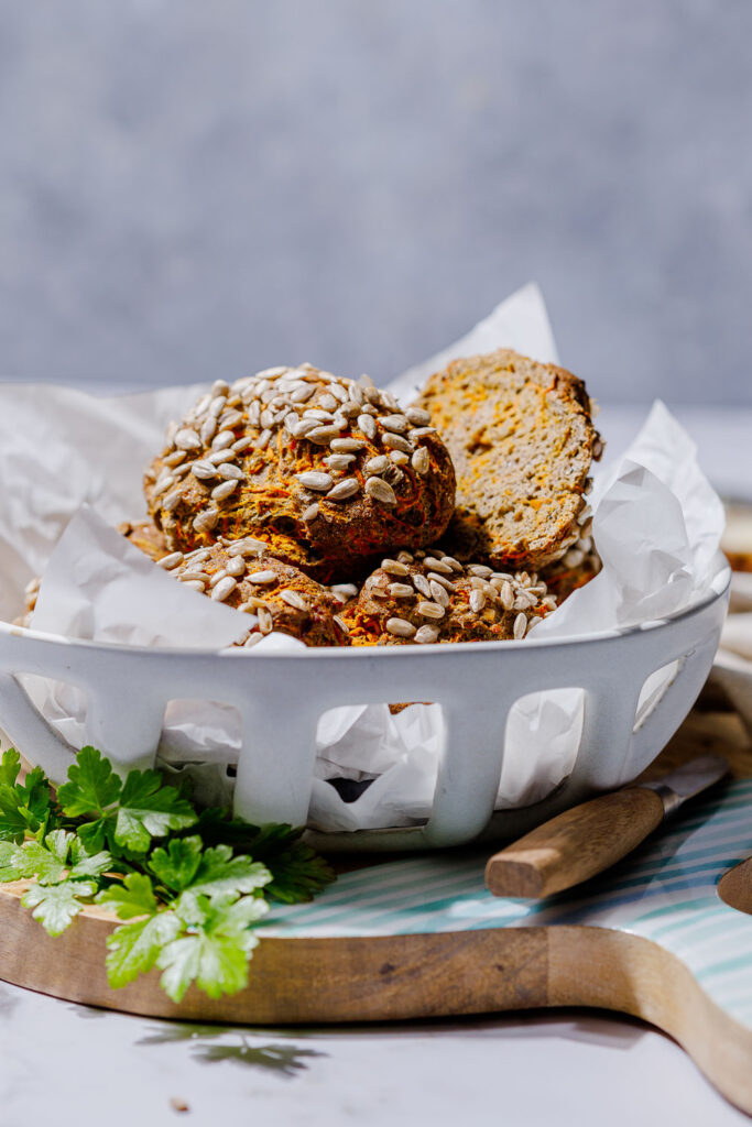 Low Carb Karottenbrötchen