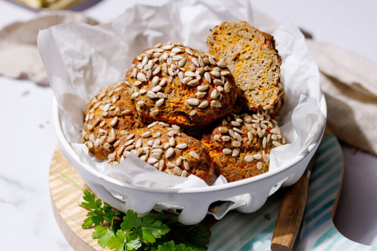 Low Carb Karottenbrötchen