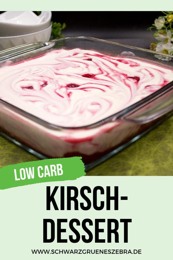 Low Carb Kirsch-Dessert
