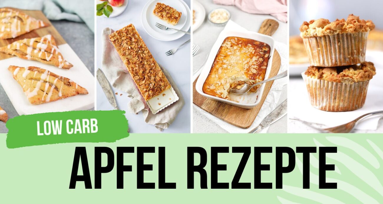 Sind Äpfel Low Carb? Wissenswertes und 10 Rezept Ideen