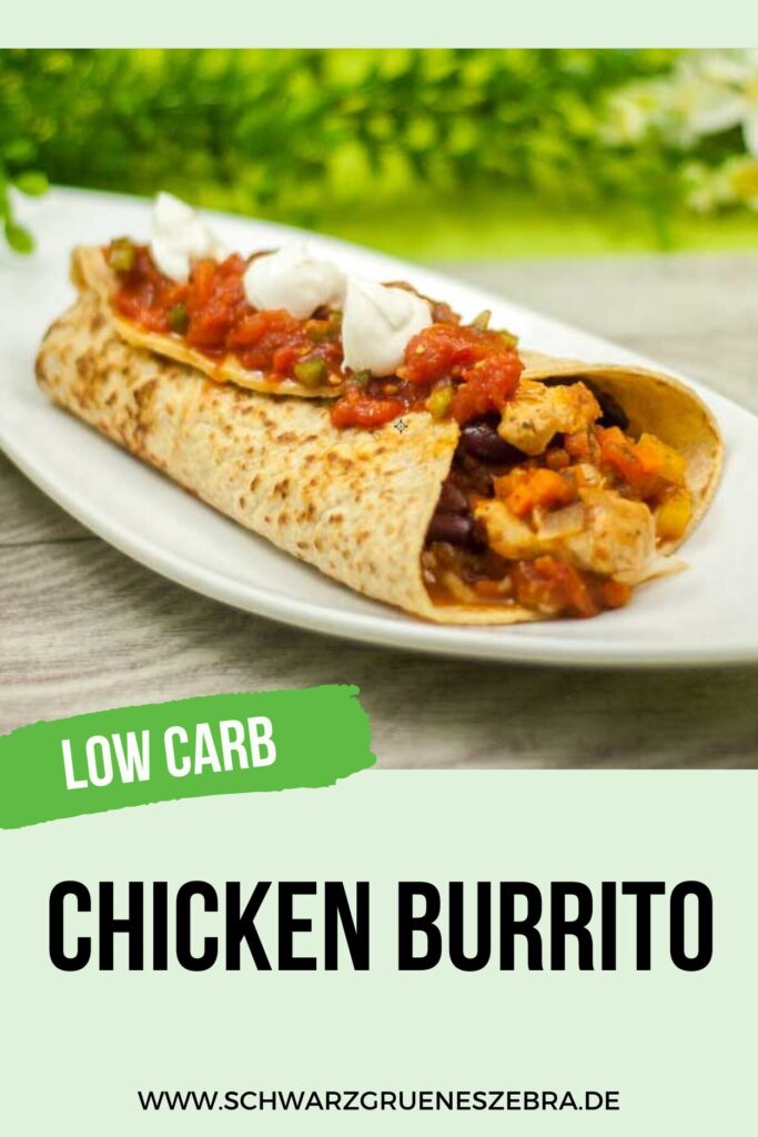 Low Carb Chicken Burrito