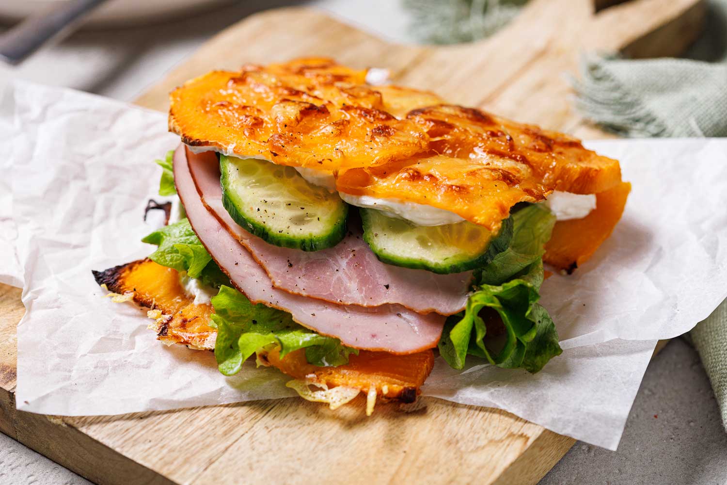 Low Carb Kartoffelsandwich